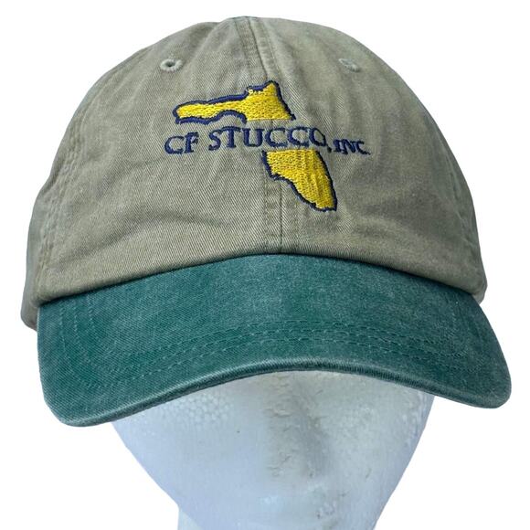 Green Cf Stucco. Inc Men's Hat - Picture 1 of 7